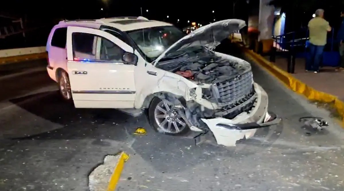 Sufre accidente automovilístico 'el bachis', sufrió una descompensación