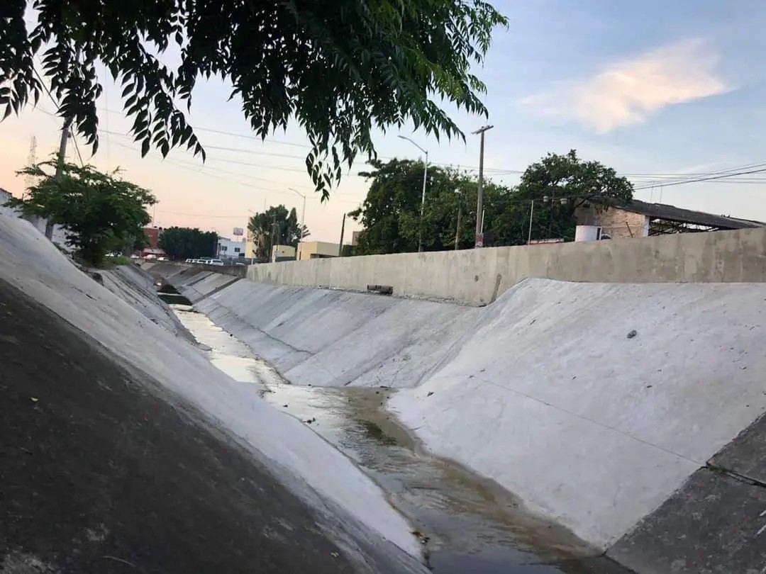 Reparado en su totalidad el canal El Sabino en Tepic