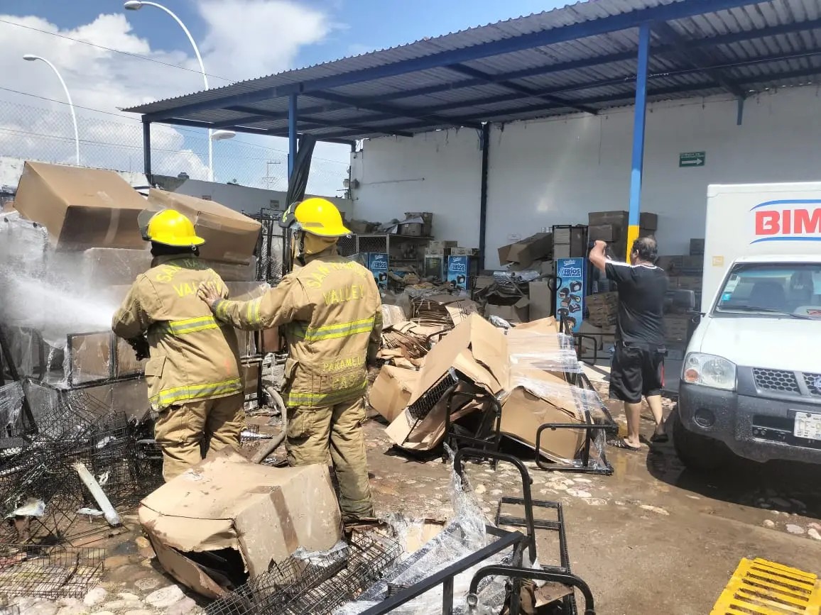 Controlan incendio en la Bimbo de Acaponeta