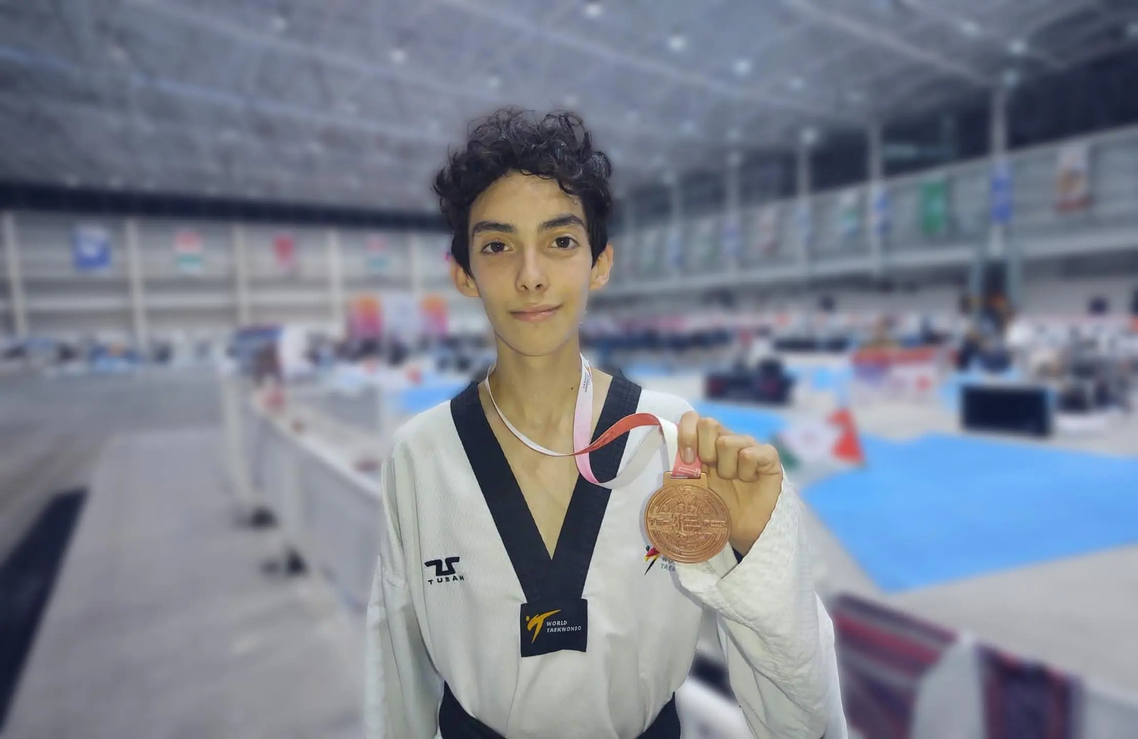 Obtiene nayarita medalla de bronce en torneo nacional de taekwondo en Veracruz