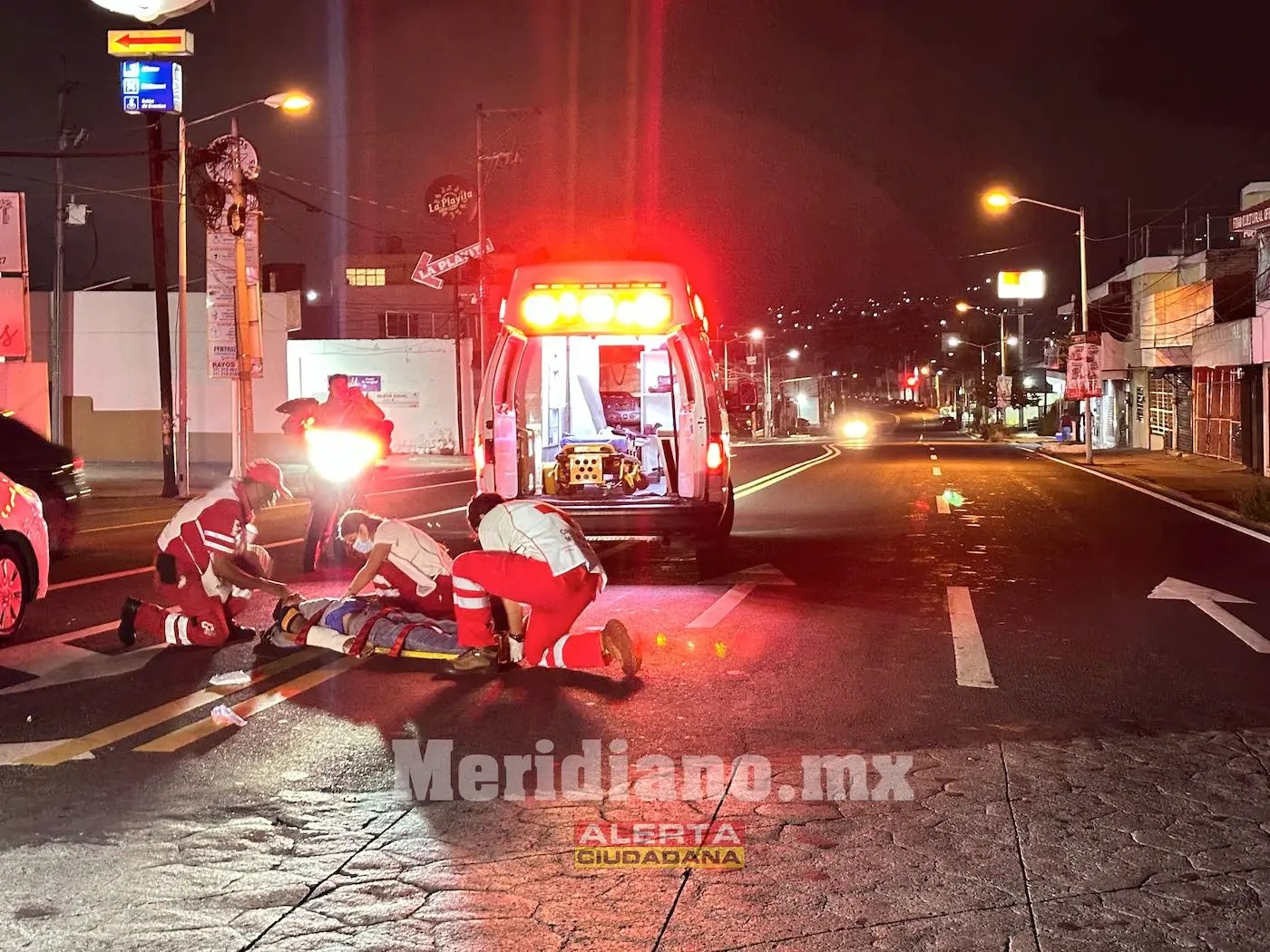 Galería: Atropellan a motociclista en av. Isurgentes frente a la Loma