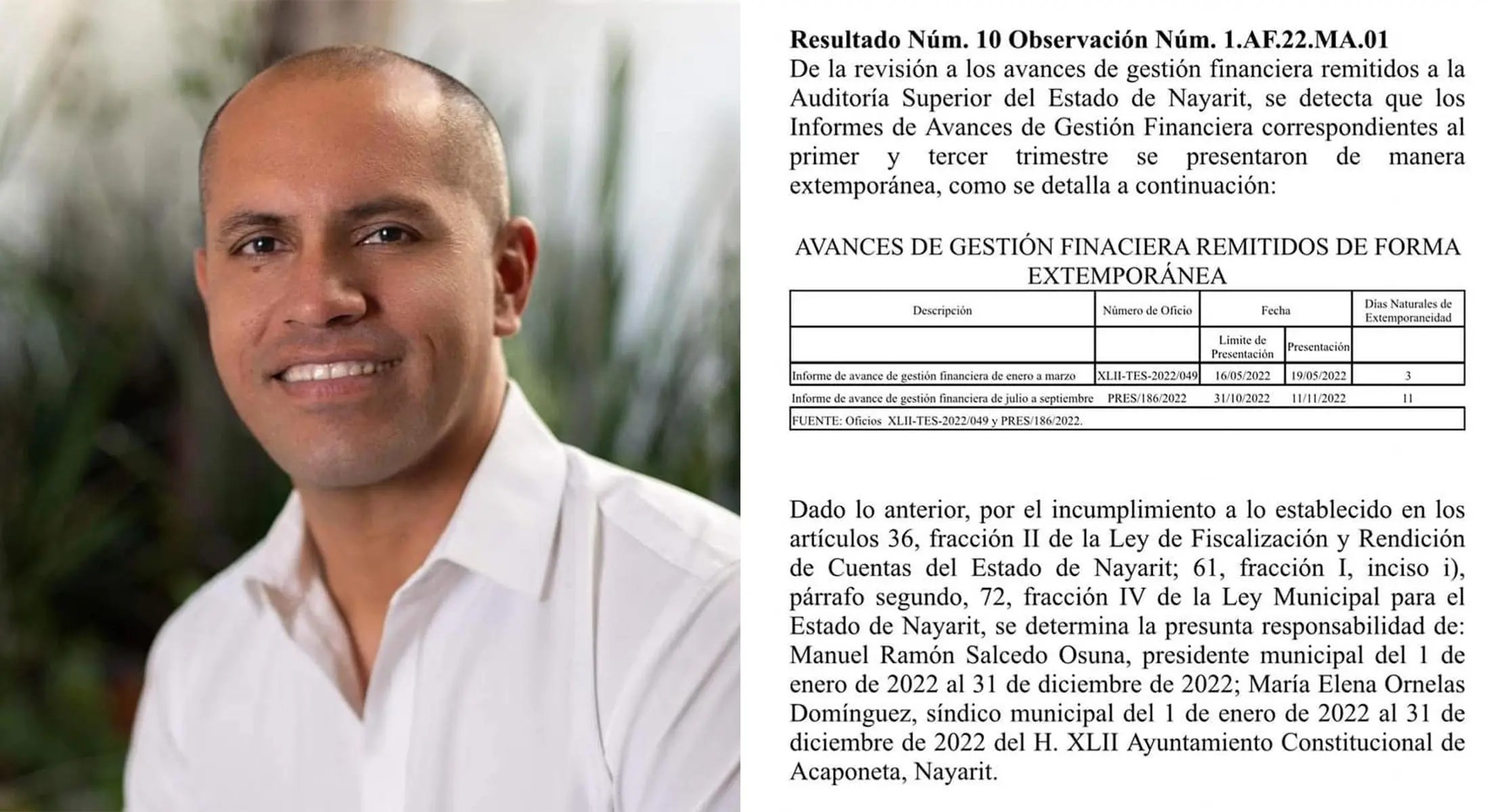 Detecta ASEN posible desvío de recursos en Acaponeta