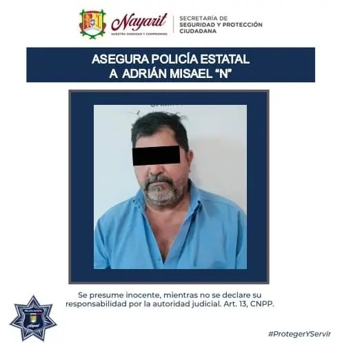 Detienen a conductor que arrolló a bombero en Tepic