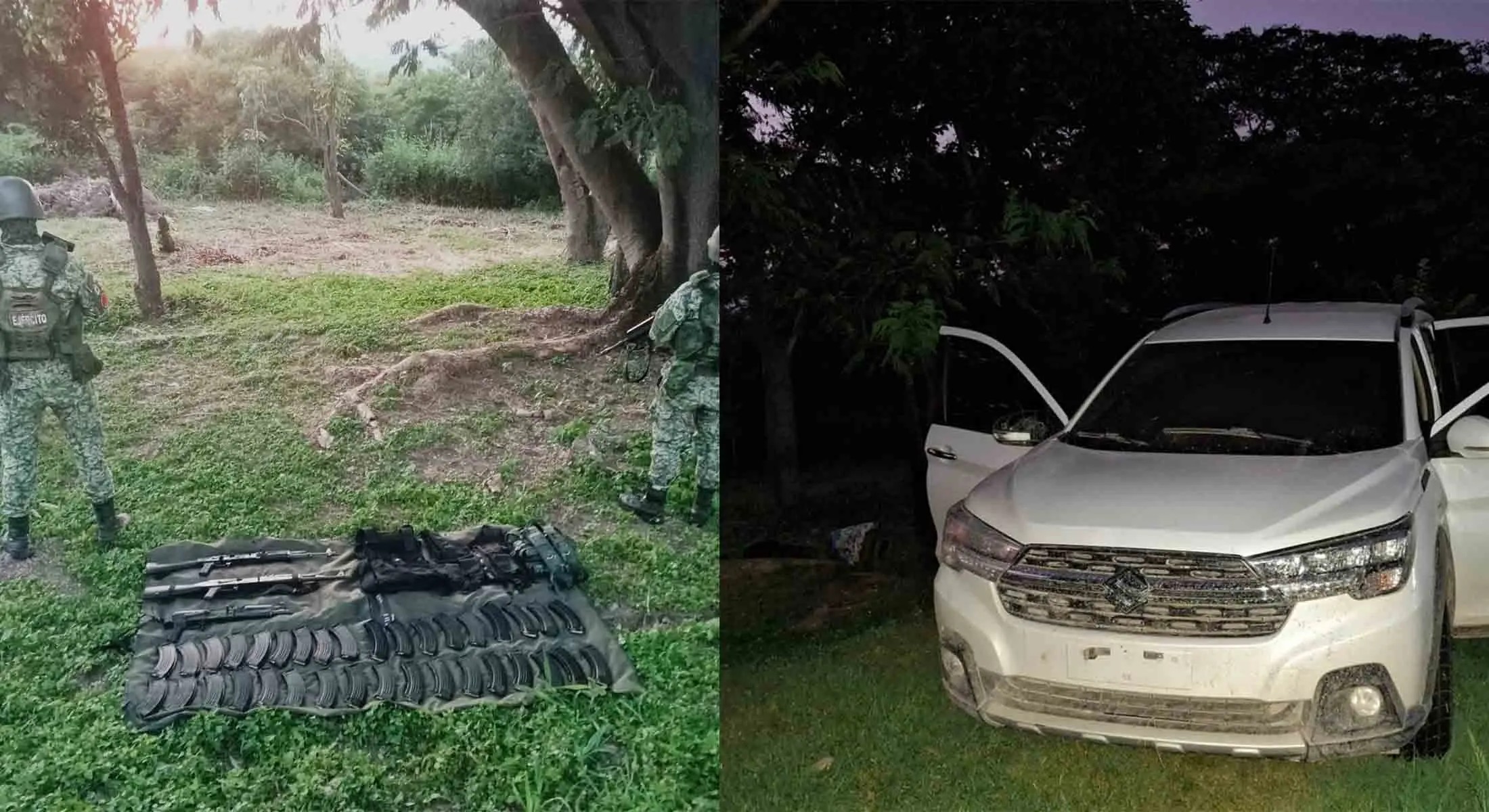 SEDENA asegura armas y equipo en operativo en Nayarit