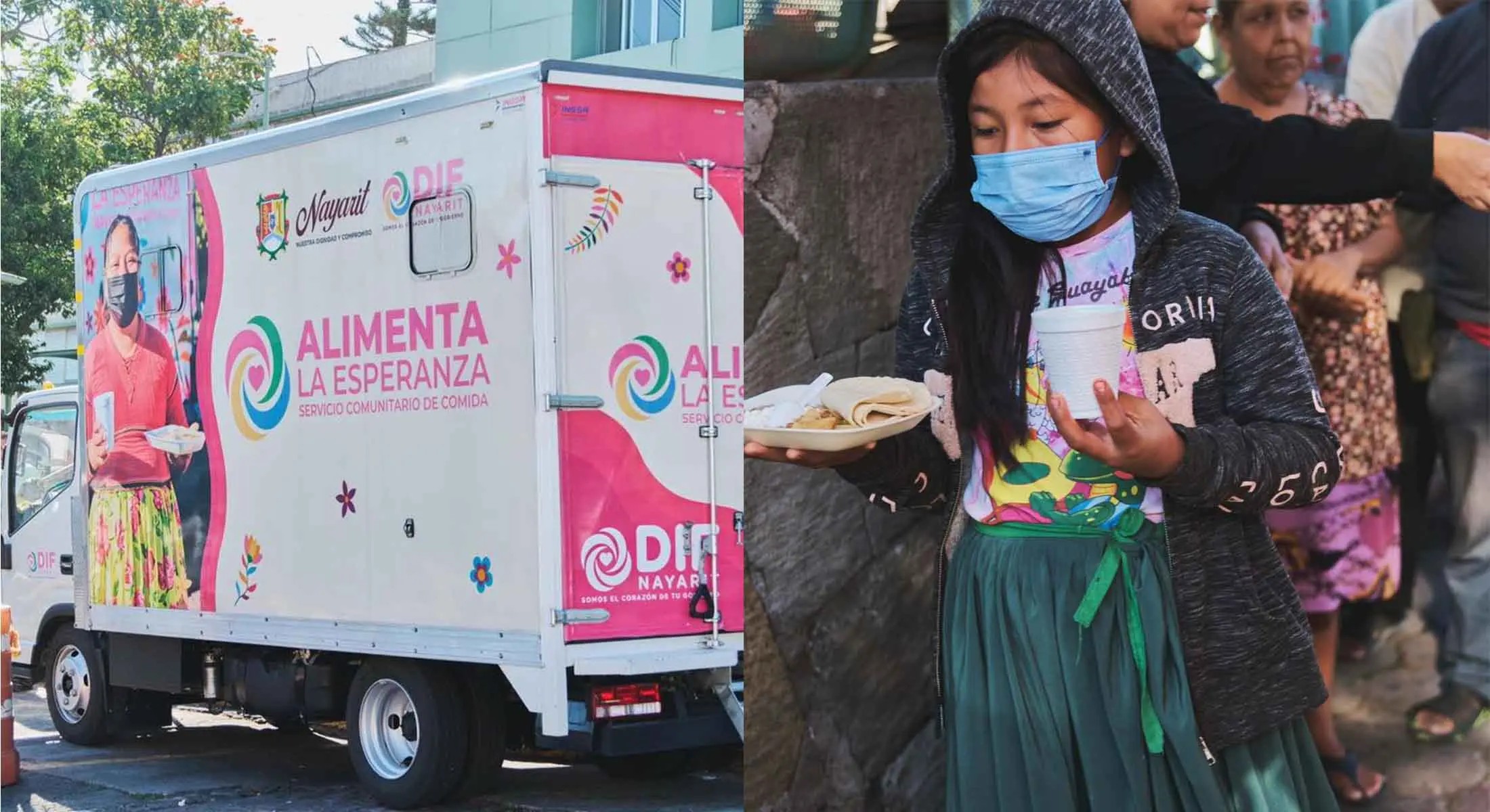 Familias de pacientes del Hospital IMSS-Bienestar agradecen apoyo alimentario de Beatriz Estrada