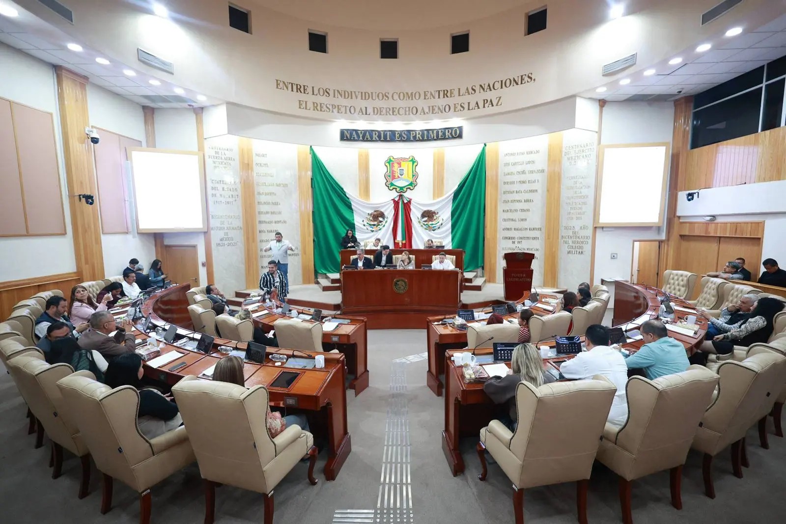 Clausura Congreso de Nayarit periodo de sesiones