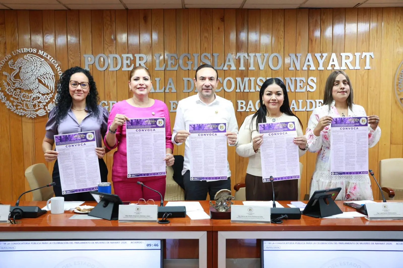 Convoca Congreso al Parlamento de Mujeres de Nayarit 2026