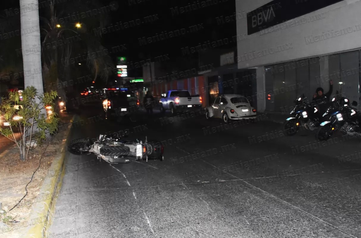 ¡atropellado por policía en la méxico!