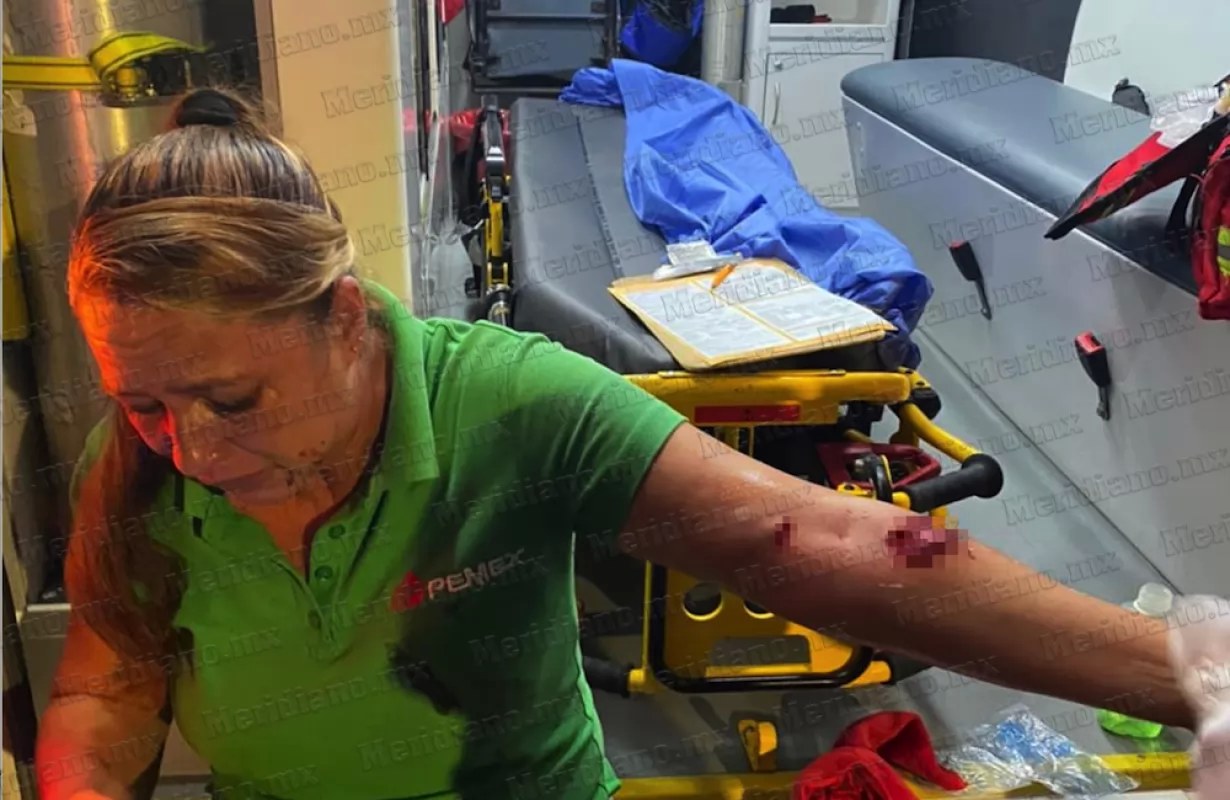 ¡navajeada por 500 pesos!