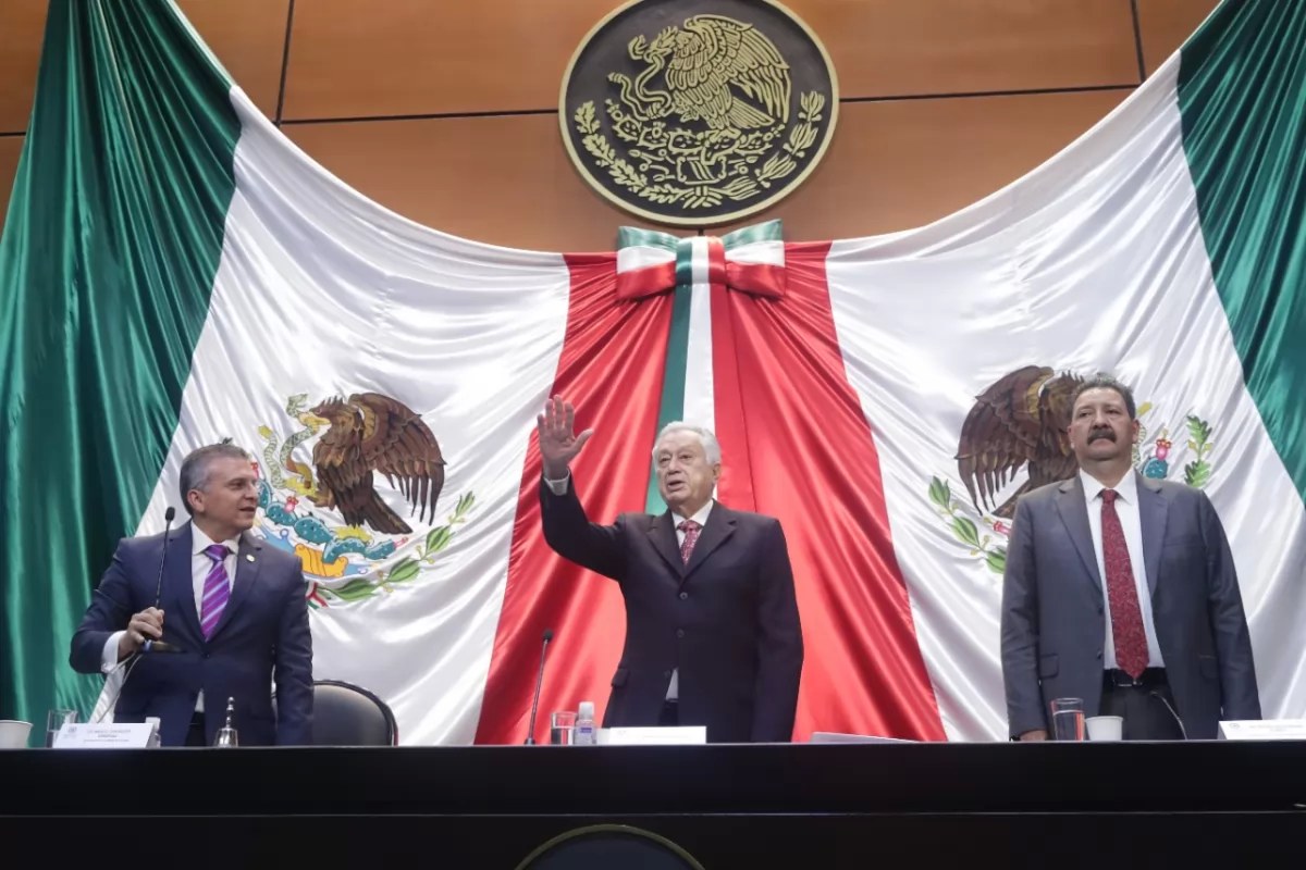 Así compareció Manuel Bartlett en la Cámara de Diputados