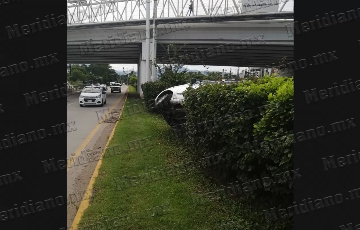 ¡matiz se salvó de volcarse!