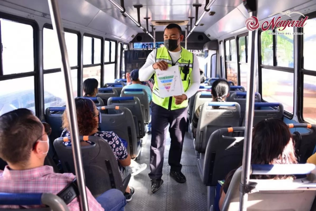 Garantiza Gobierno del Estado la salud de los usuarios del transporte público
