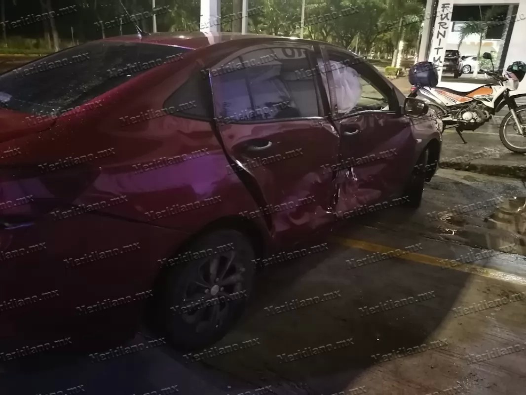 ¡brutal choque en puente de los milagros!