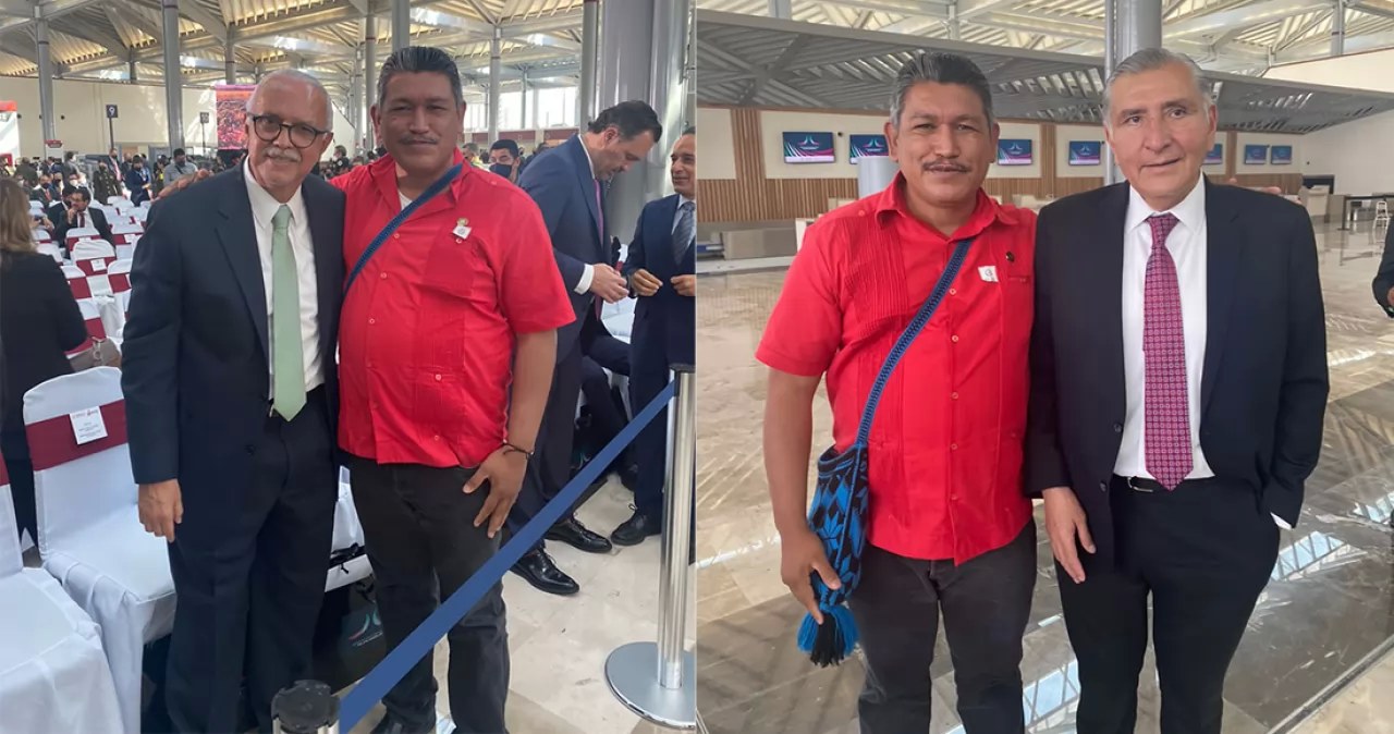 Jorge \"Fugio\" Ortiz Presente en la Inauguración del Aeropuerto Internacional Felipe Ángeles (AIFA)