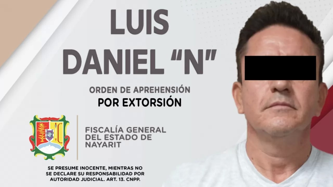 Presunto responsable por extorsión, aprehendido