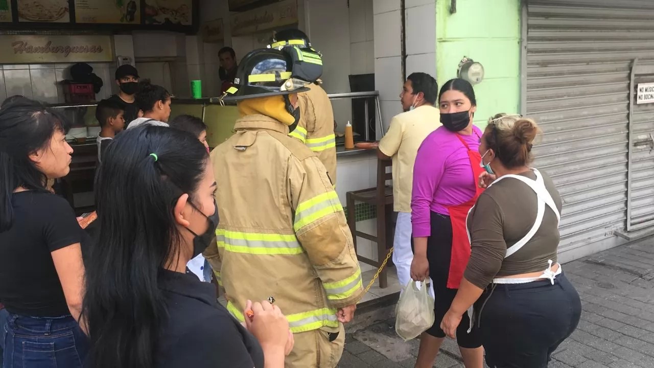 ¡Pánico en el Centro Histórico!: Fuga de gas moviliza a bomberos
