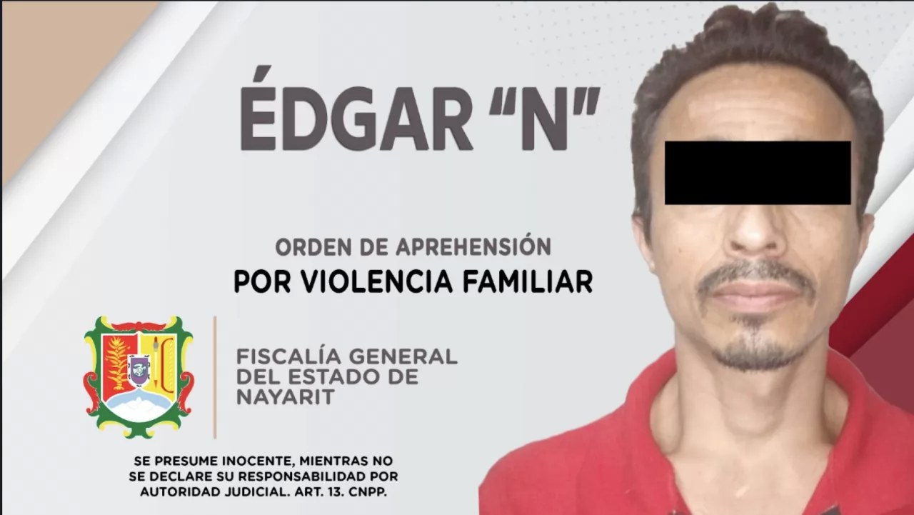 Por violencia familiar es capturado