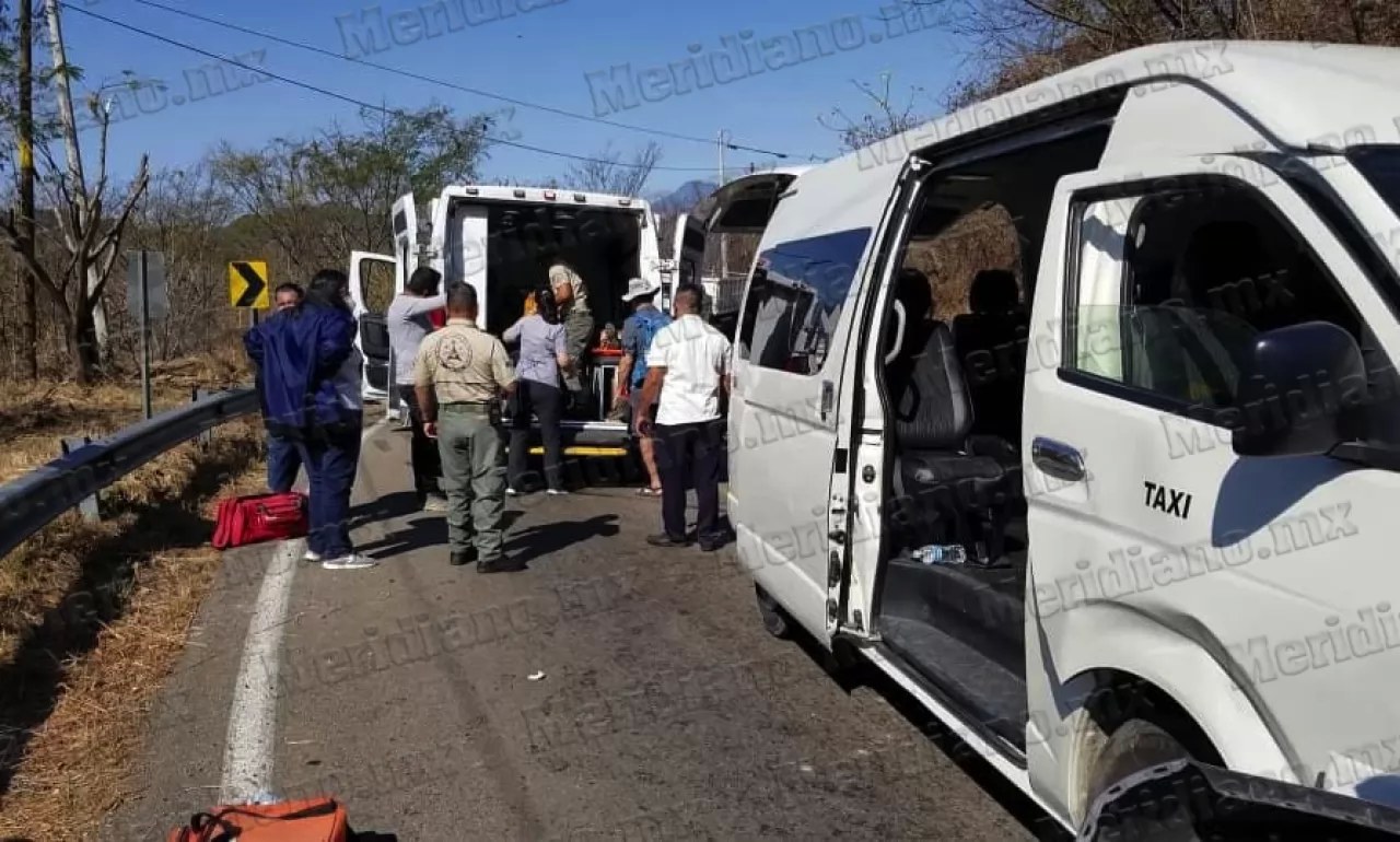 Accidente en la carretera 544 deja a seis personas lesionadas