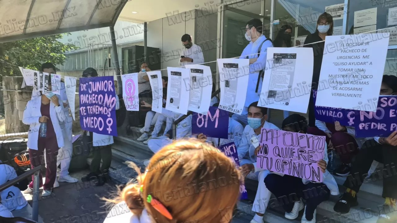 Residentes se manifiestan por acoso sexual