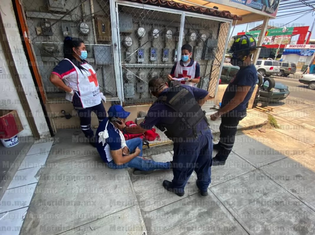 Motociclista herido en la Pancho Villa de la Aurora