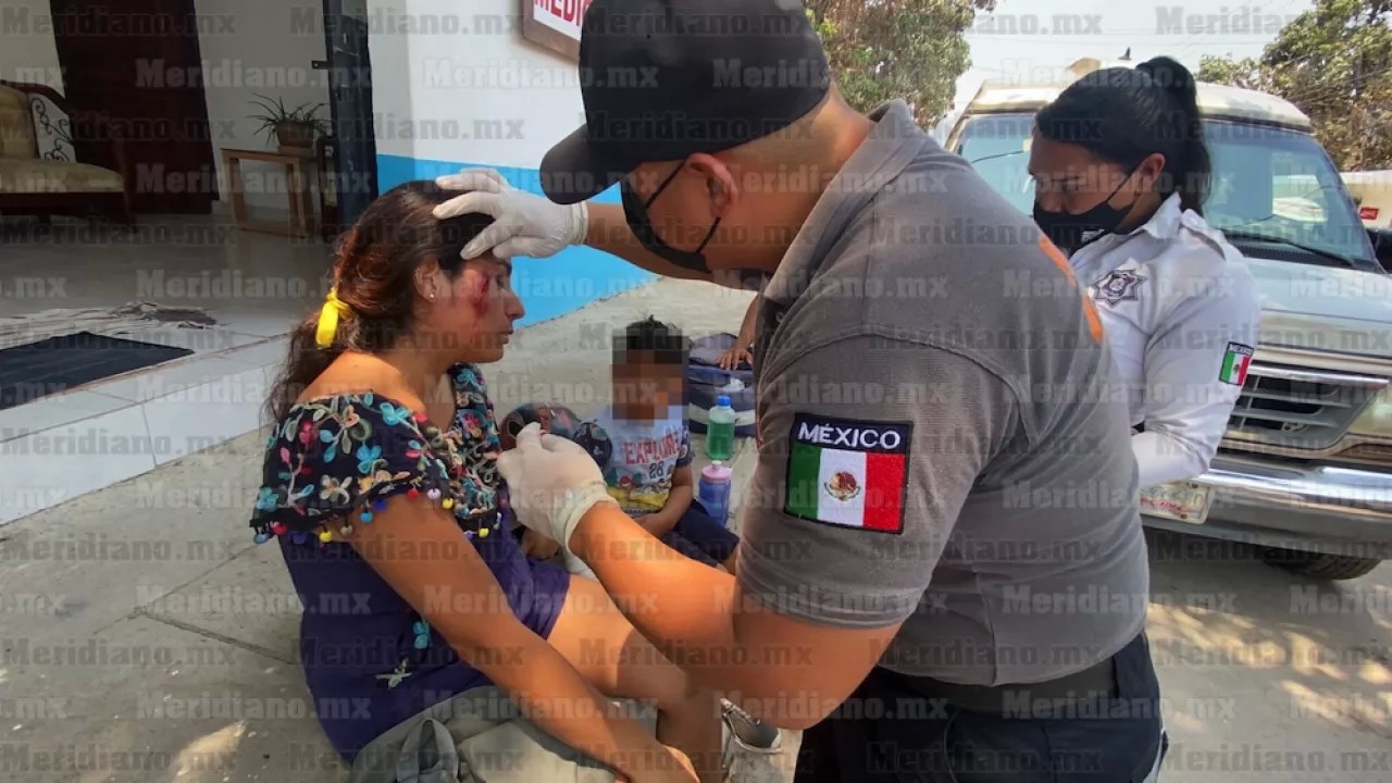 Atropellan a madre e hijo en la Magisterio de Puerto Vallarta