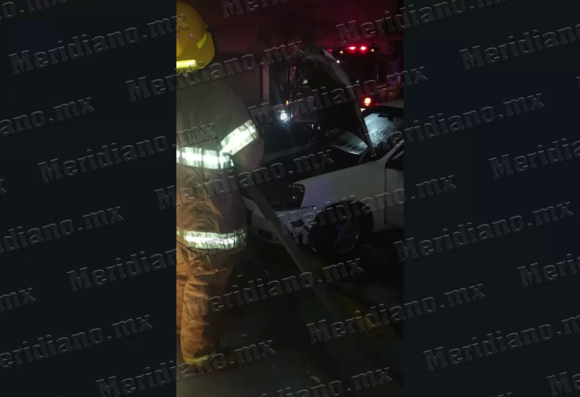 ¡se quemó un auto en la bobadilla!