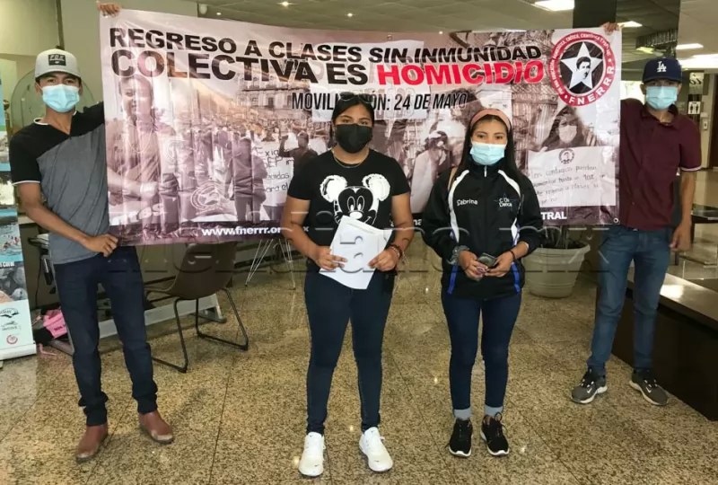 \"Sin vacuna no regresaremos a clases\"