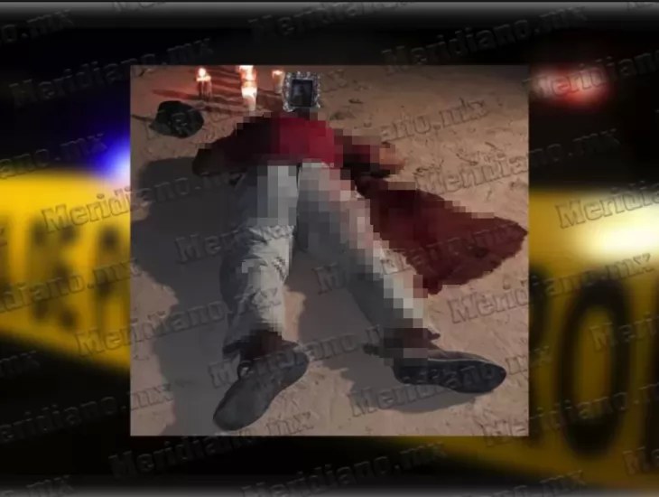 ¡de un escopetazo acabaron con su vida!