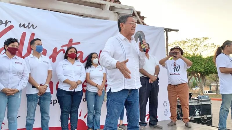 “AMLO es Morena, no se dejen engañar”: Profe Michel