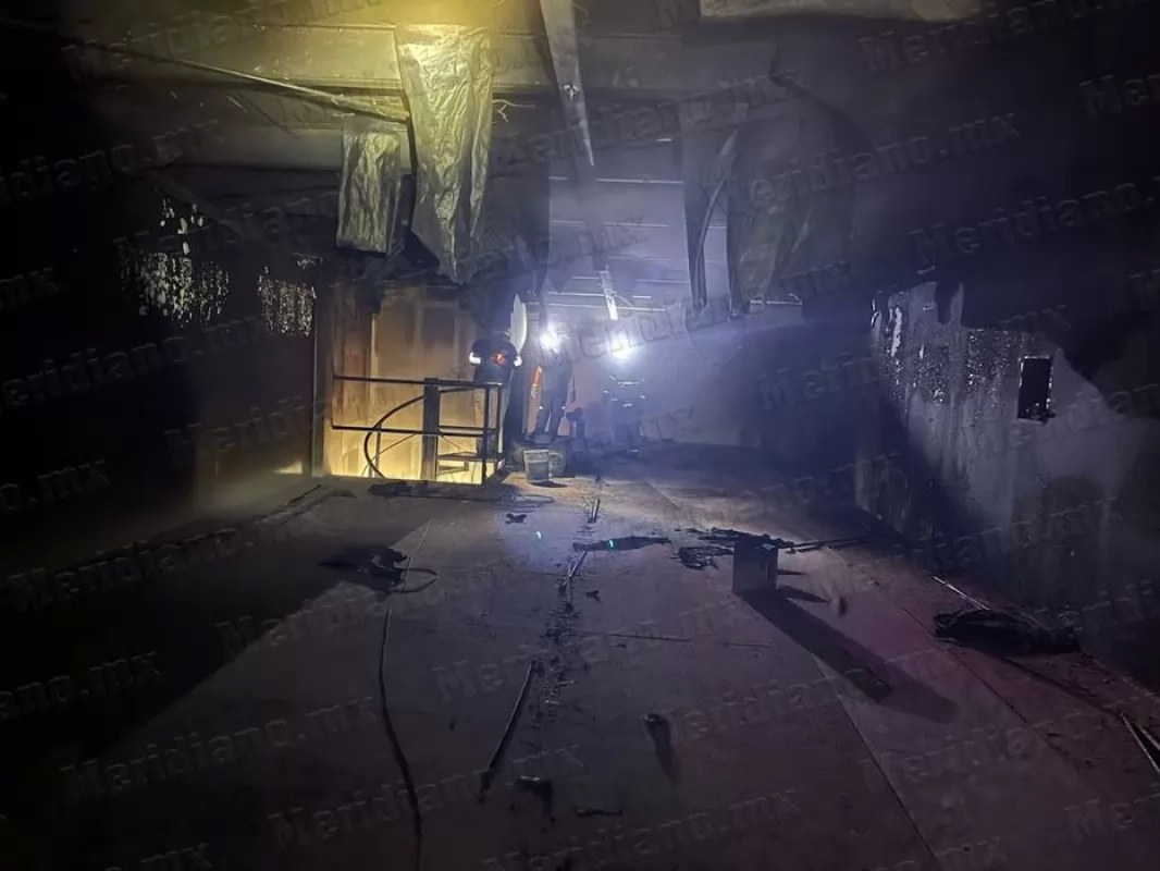 Se quemó un local en nuevo vallarta