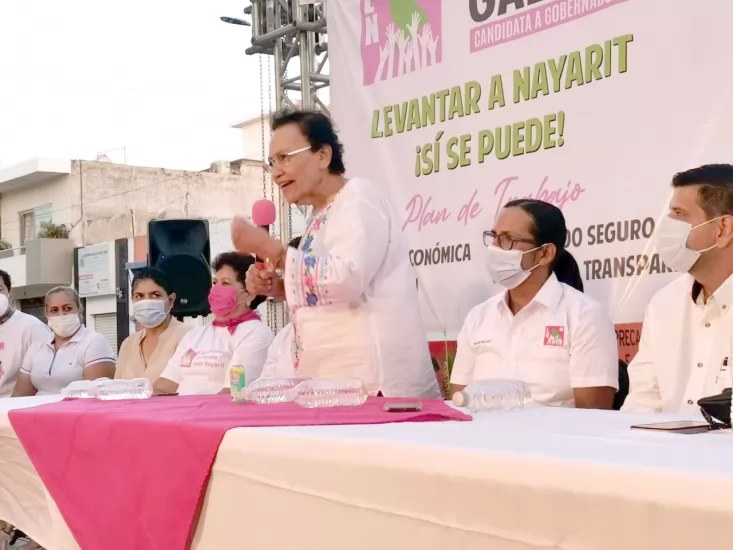 Trabajaremos Todos por Nayarit: Águeda Galicia