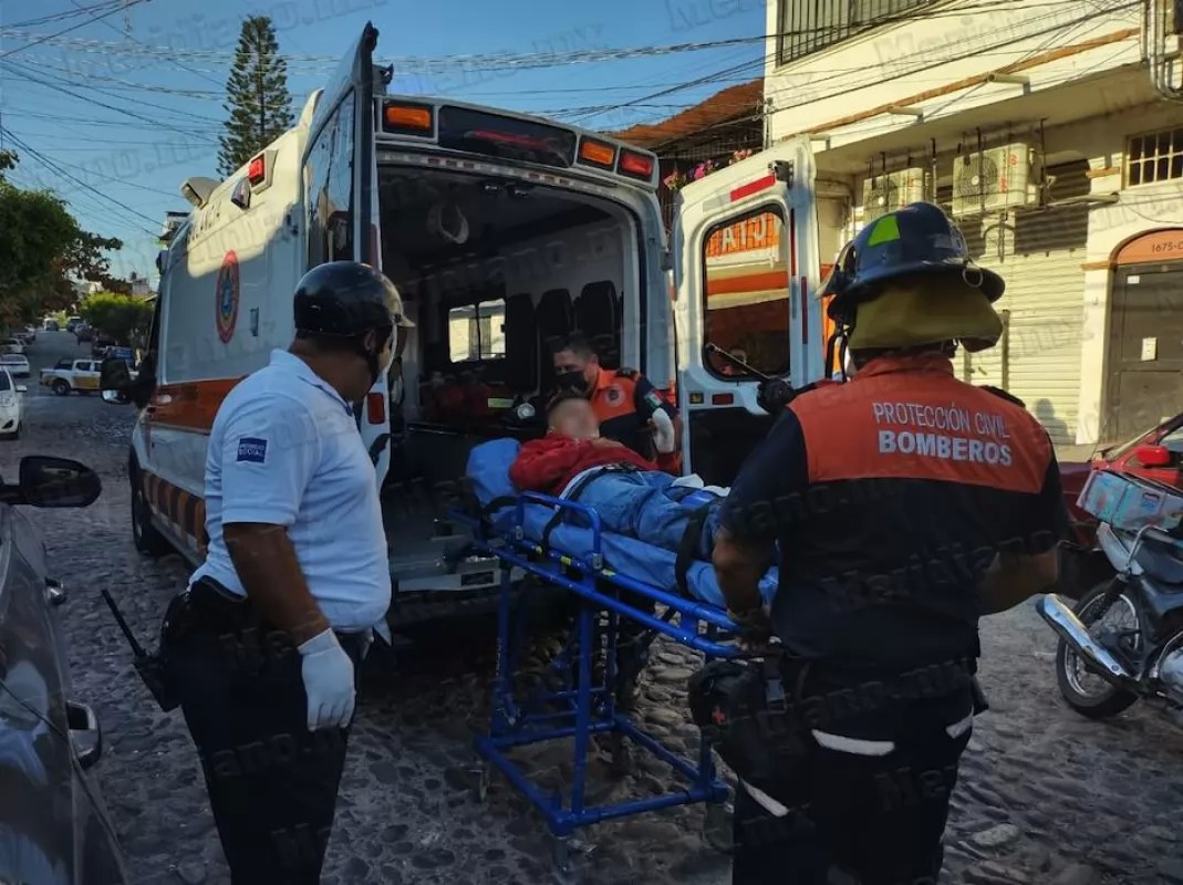 ¡atropellaron a motociclista!