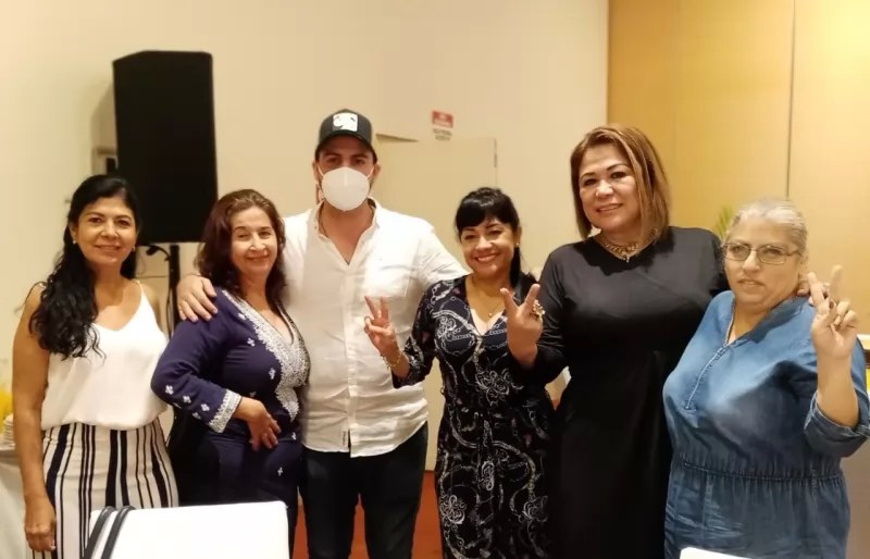 Mujeres empresarias recibieron a Luis Munguía