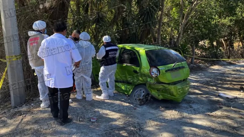 Hombre pierde la vida tras sufrir accidente en la carretera Tepic-Puerto Vallarta