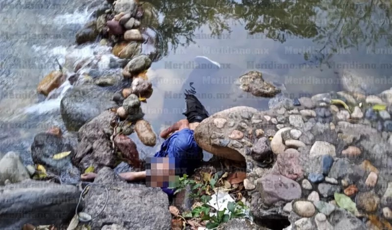 Un muerto en el Río Cuale