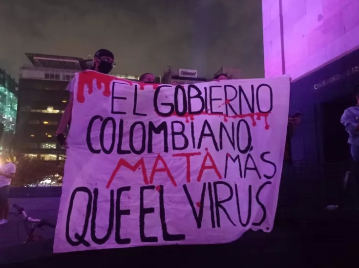 ¡Arde Colombia!: Protestan contra reforma tributaria; Duque convoca al diálogo