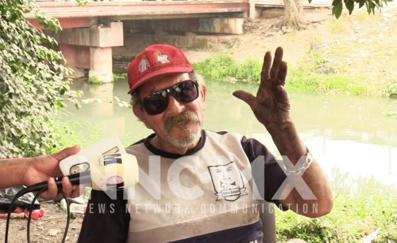 \"Soy ex militar y enfrente muchos narcos\": La historia del hombre que vive al lado del Río Mololoa