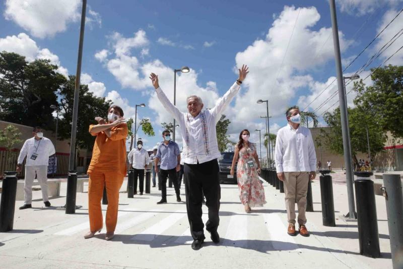 AMLO adelanta detalles del Tren Maya: \"será de alta tecnología, eléctrico y no va a contaminar\"