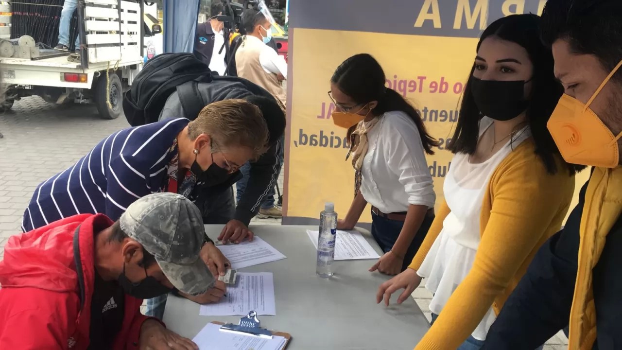 Recolectan firmas para obligar a Tepic a ofrecer más descuentos en predial