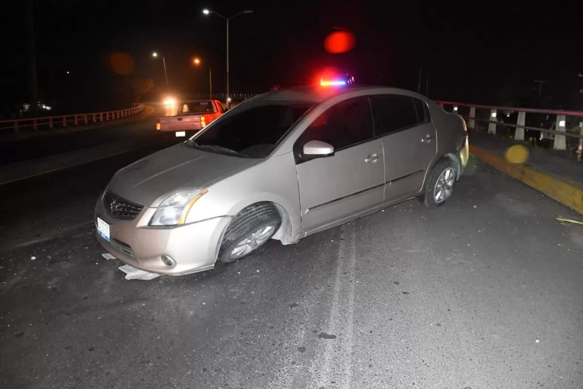 Machuelo para en seco a conductor alucinado