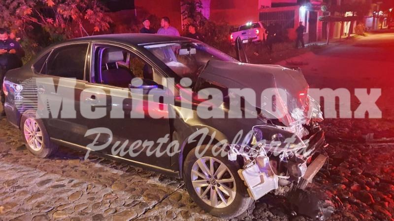 En fluvial vallarta… ¡encontronazo!!