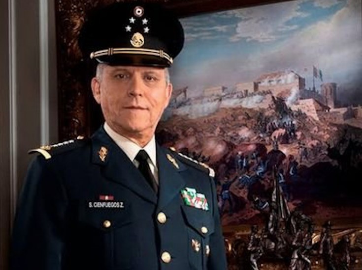 Desestiman cargos contra el General Cienfuegos; Regresará a México