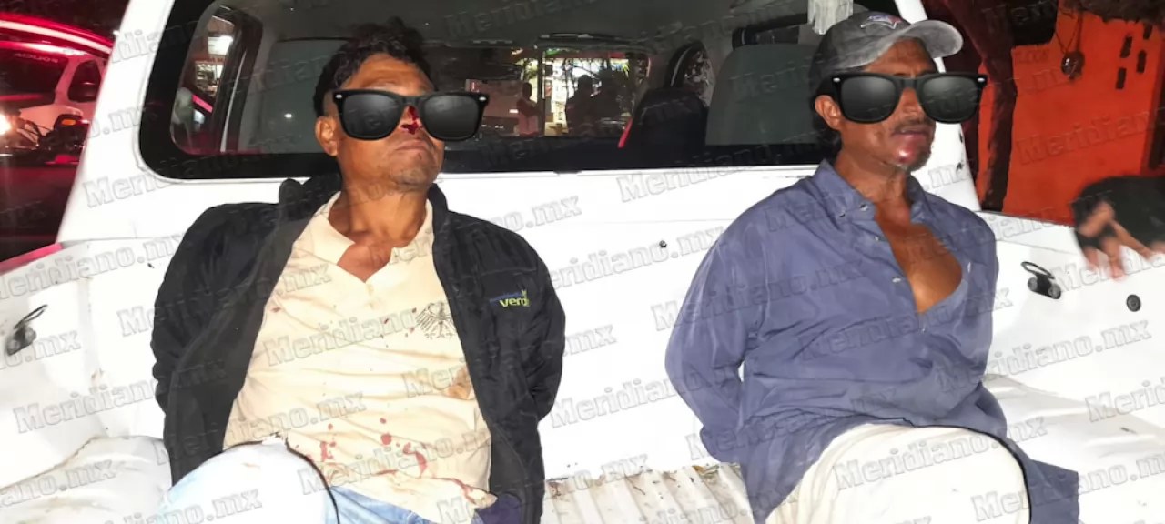 ¡caen borrachos empistolados!