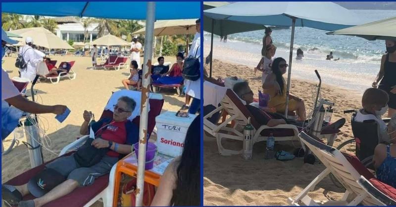 Playas de Acapulco abarrotadas por turistas