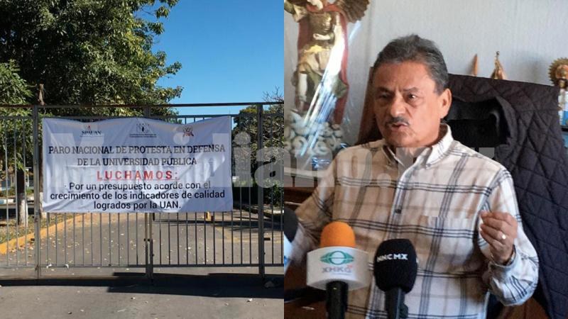 Universidades de todo el país se solidarizan con la UAN por la falta de pago