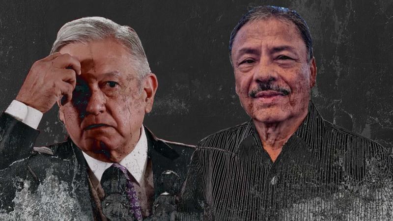 AMLO y \"el pelón\" Hernández Escobedo