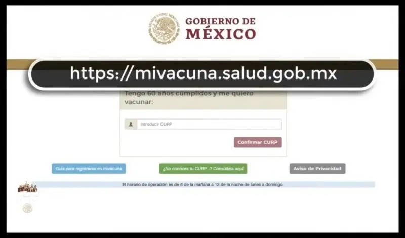 Anuncian sitio web para registrar adultos mayores a vacunarse contra Covid-19