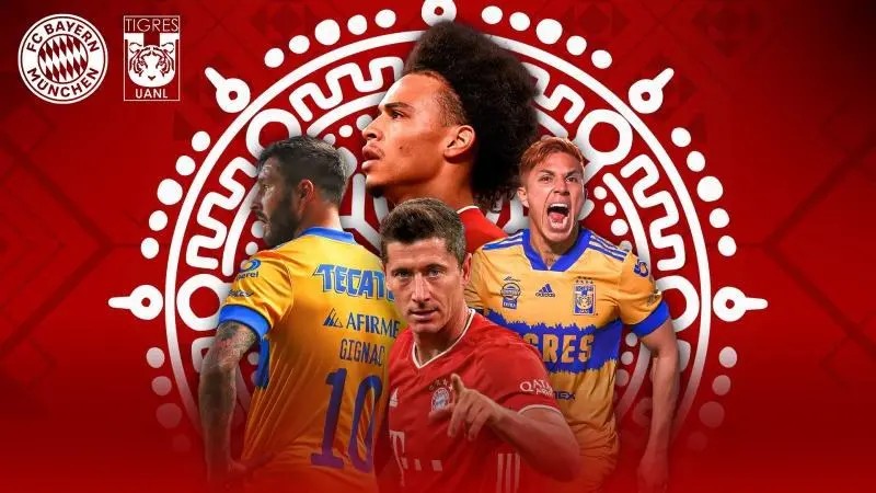 Tigres, 3° club de América en toparse al Bayern por un título