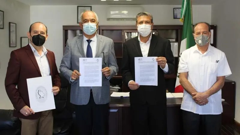 Suscribe IEEN convenio de colaboración con Colegio de Notarios